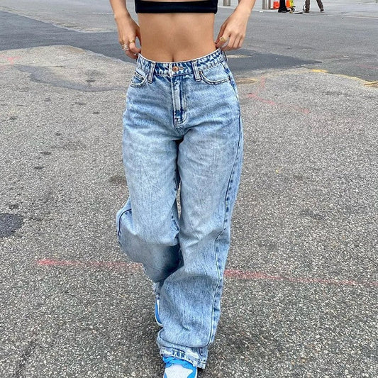 High Waist Wide Leg Jeans